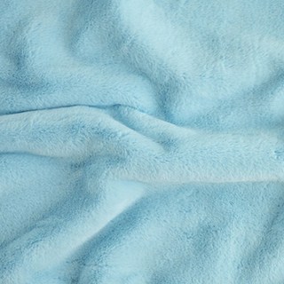 柔軟寬幅單面絲絨環保人造名人熱銷毛皮布料, 1個, 鋼藍色