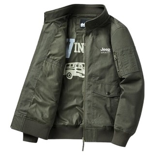 Jeep Spirit 男女通用 Logo 飛行夾克