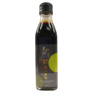 黑矸仔 陳年梅釀風味醬油, 1個, 200ml