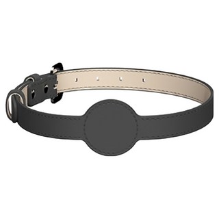 寵物定位項圈 不含定位器, 黑色, 1個