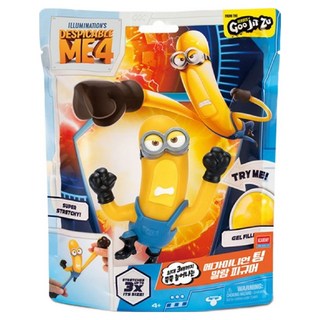 moose 愛卡美科學 神偷奶爸4 超級小小兵 團隊 軟膠公仔 S24025, 1個, 混色