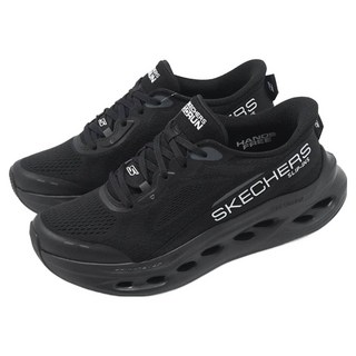 SKECHERS 男款 瞬穿舒適科技 GO RUN MAX CUSHIONING GLIDE-STEP D楦慢跑鞋 220421BBK