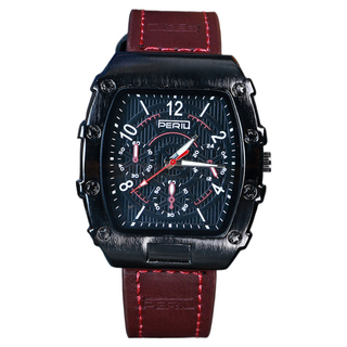 逍遙商會 高級款 佩戴舒適 運動手錶 62g, 1個, 勃根地紅