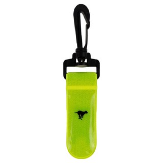 타미나요 야간 안전 LED 키링 숏, 옐로우, 1개