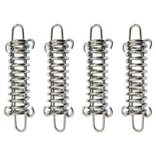 DIBOTE 迪伯特 高強度伸縮彈簧扣 W3004-5 4個, 銀色
