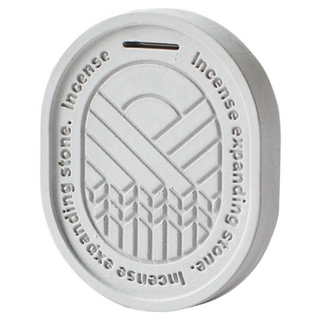 The Nature of things 自然之事 矽藻土擴香石吊飾 吸濕防潮 車用去異味 辦公室開運, 1個, 希望之光 灰色