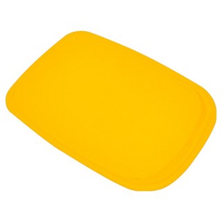 SiliPot 韓國製造 矽膠迷你砧板, 芥末黃, 1個