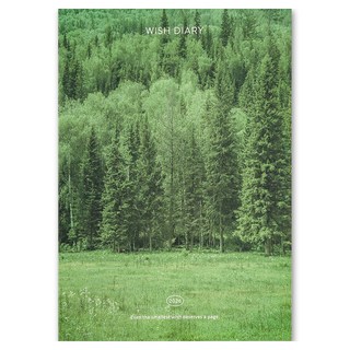 대시앤도트 2026 위시 날짜형 다이어리, 05 그린 위스퍼, 1개