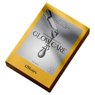 Glow Care 23滋養面膜, 1個, 5入
