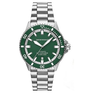 엠포리오아르마니 남성용 씨 익스프로어 다이버 메탈시계 AR60088 + 패키지 + 쇼핑백