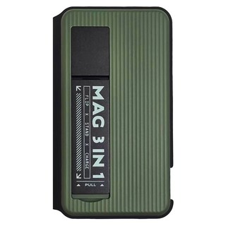 ADAM elements 亞果元素 Qi2 三合一超薄磁吸充電盤 Type-C, 1個, 綠色