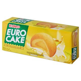 유로 커스터드 케이크 바나나, 144g, 1개
