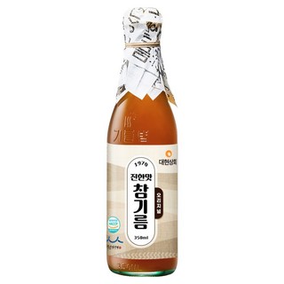Daehyeonsanghoe 原味香濃麻油, 1個, 350ml