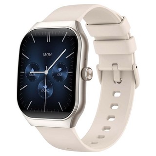 젤센 AI 인공지능 아몰레드 웨어러블 커브드 스마트워치, GPS + 블루투스, 5cm, 스타라이트