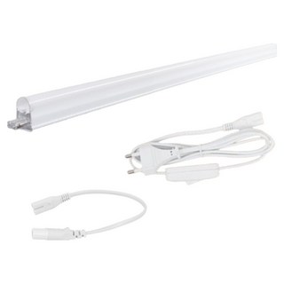 KDT LED T5 間接照明 水槽輔助燈 900mm 15w 日光燈色 電源線 1.5m, 白色