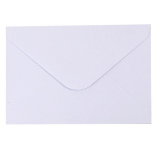 Inp 信件明信片信封 1號 10 x 7 cm, 白色, 50個