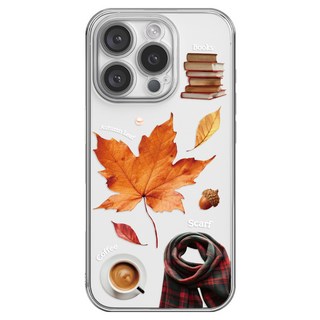 Hottimall 書與秋天 透明手機殼