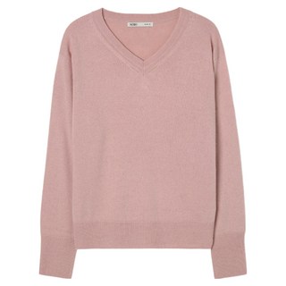 MIXXO 女款Essential羊絨V領合身套頭衫