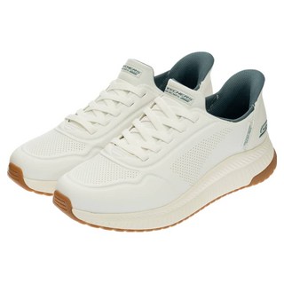 SKECHERS 男款 瞬穿舒適科技BOBS SQUAD 4 W楦運動鞋 118424WWHT