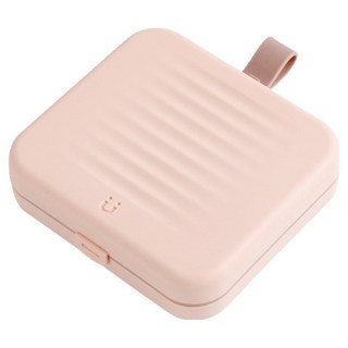 方形針線盒, 1個, 粉色