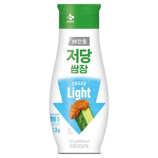 해찬들 저당 쌈장, 290g, 1개