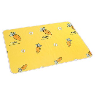 可機洗防水透氣保潔墊 雙面可用, 快樂蘿蔔