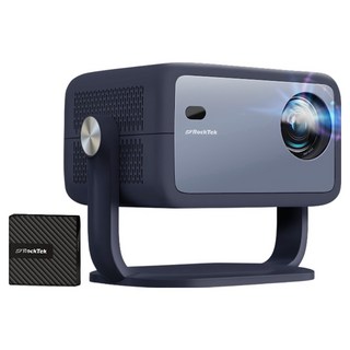 RockTek 雷爵 微型支架投影機1080P Google tv + RockTek TVDongle 4K影音串流, PJ400