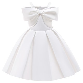 Yubly 兒童 Bichi 露肩蝴蝶結洋裝