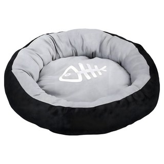 毛皇上 四季寵物蛋塔窩, 黑色 + 灰色, 1個