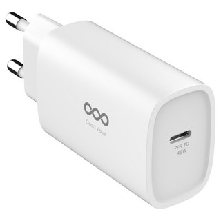 GoodValue Air PD 45W 單孔超高速充電器, 1個, 白色