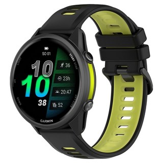 스페이스쉴드 러너 트랙 실리콘 스트랩, 블랙라임, 1개