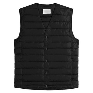M.N.C 男女通用超輕量V領羽絨背心 MDPD733TE
