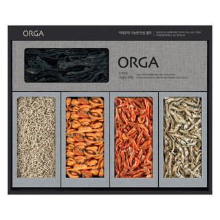 ORGA 巨金島 + 海帶 + 乾海產 混合組, 1套