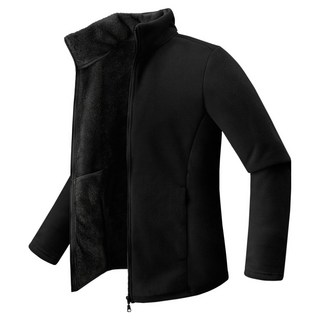 男女通用 羊毛刷毛拉鍊外套 MDJK200PP