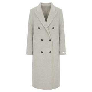 t.view 女款雙排扣長版羊毛手工大衣 V5D-MCT006