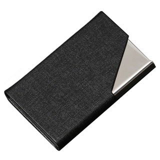 恩熙魔法 纖薄堅固名片盒, 淺黑色, 1個