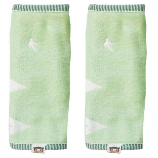 HiBOU 喜福 6重紗長版背帶口水巾 2條, 1個, 木與鳥