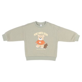 mollimelli 毛衣 Bebe熊 刷毛大學T