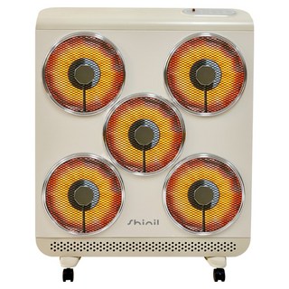 신일 5구 하이라이트 전기히터, 베이지, SEH-HL3000DEM