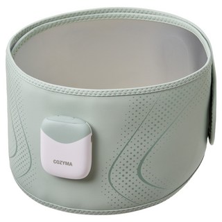 코지마 코지코어 맥스 EMS 복부 저주파 마사지기 CMT-E103WL, 그린 + 화이트