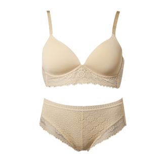 BASE ALPHA ESSENTIALS 無鋼圈蕾絲內衣褲A款套組