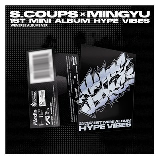 hybe S.COUPS x MINGYU 第1張迷你專輯 'HYPE VIBES' Weverse Ver QR卡, 1個