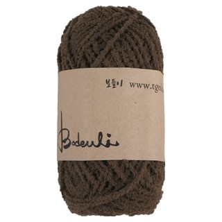 청송뜨개실 보들이 인형실 수면사 뜨개실, 319 브라운카키, 1개