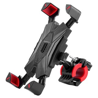 구스페리 원터치 자전거 휴대폰 거치대, 블랙, 1개