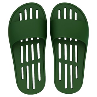 쟈니베어 프리미엄EVA 부드러운 플랫 물빠짐 욕실화, 1개, 포레스트 그린