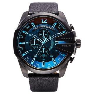 디젤 남성용 메가 치프 크로노그래프 가죽시계 DZ4323 랜덤발송 패키지