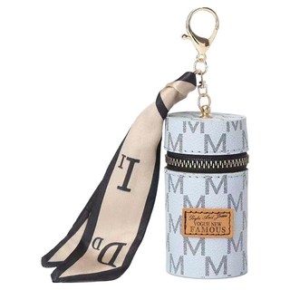 MEICHEL Develo Monogram 絲巾點綴罐形手拿包 11318