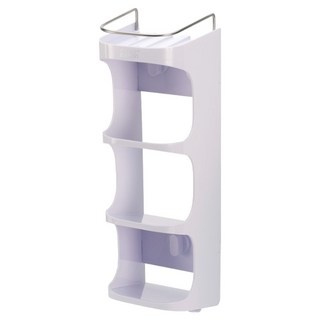 Joseph Joseph 膠囊4層吸盤式浴室置物架, 混合色, 1個