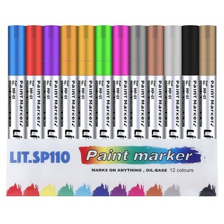 DOnG-A Pms 專家油漆筆12色套組, 1套, 12色