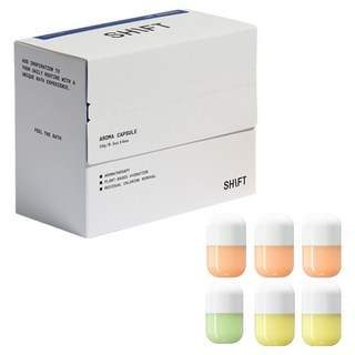 SHIFT 아로마 캡슐 6p, 1개, 프루츠 테라피
